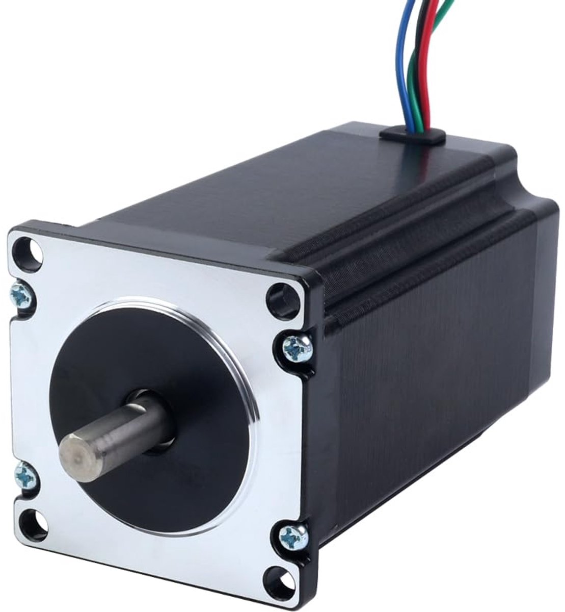 Stepper Motor Nema 23 - φ8 mm, Bipolair - 3 Nm Koppel - Ideaal voor CNC 3D Printer - ShopVlot