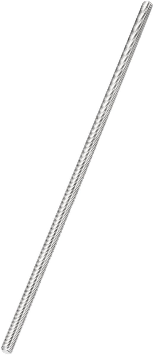 QUARKZMAN Volledige schroefdraadstang M8 x 1 mm helling 304 roestvrij staal rechtse schroefdraad fijne draadstangen - ShopVlot