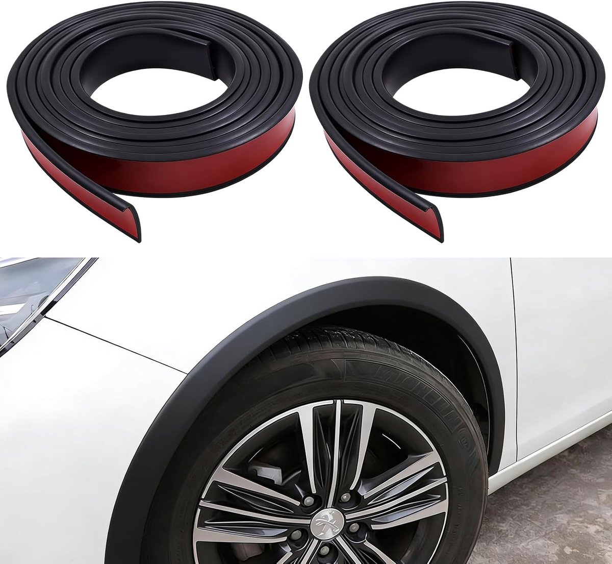 Wielboogbescherming 1,5 m - PVC materiaal - Bescherming tegen krassen - Voor voertuigverf - ShopVlot
