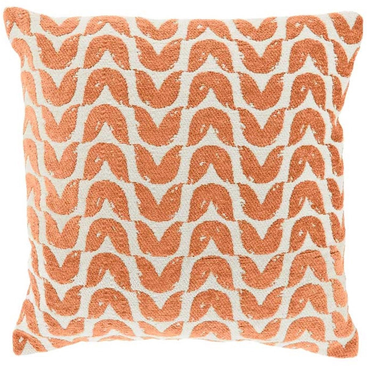 Unique Living Sierkussen Gozi Apricot -45x45cm Oranje