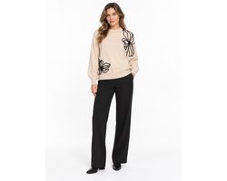 S.Lemon trui sand/black