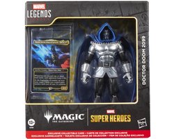 Marvel Legends Series Marvel Super Heroes Magic: The Gathering Doctor Doom 2099, actiefiguur van 15 cm, plus exclusieve glanzende ruilkaart