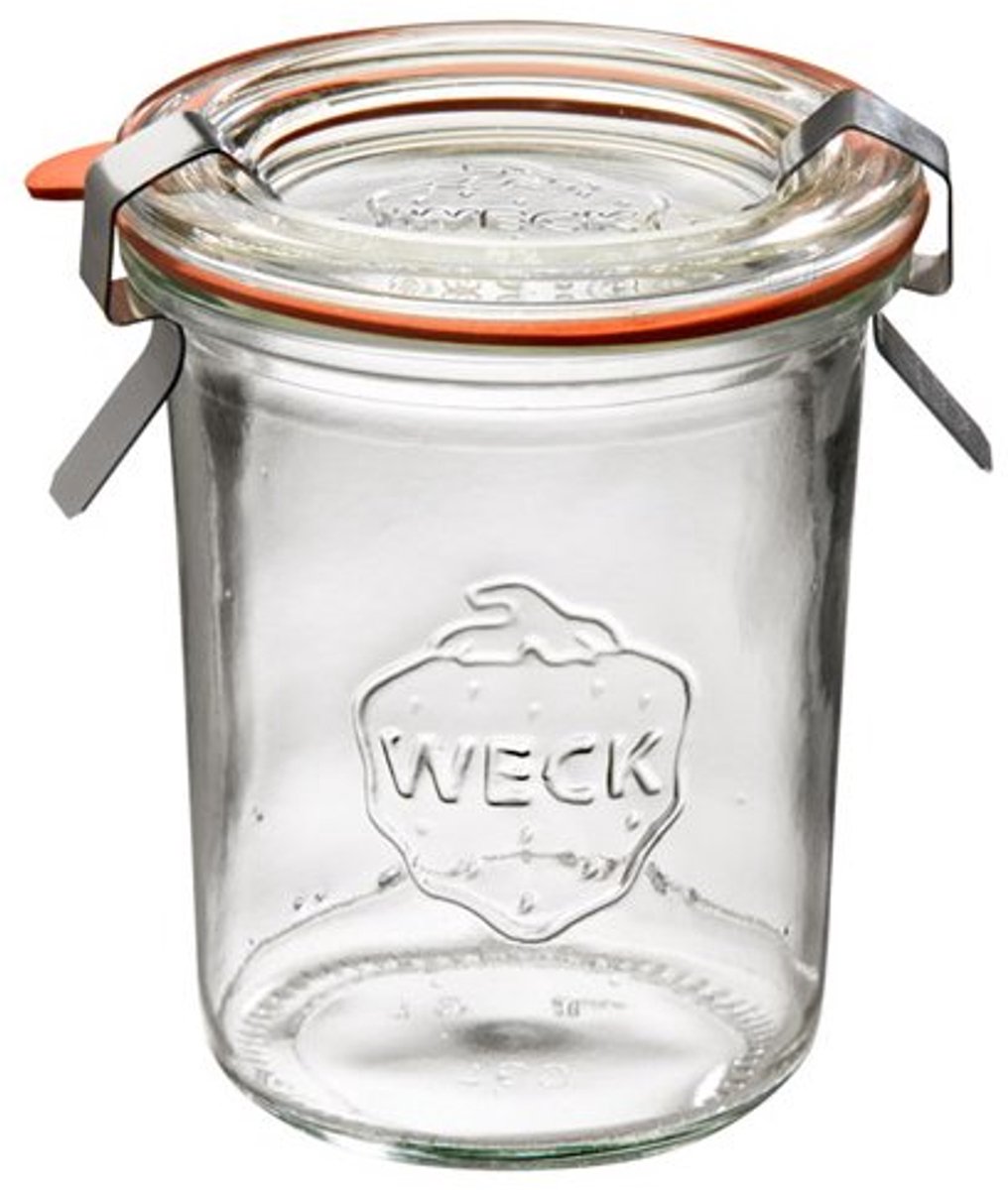 APS Weck rubberen afdichtringen, 108 × 108 × 2 mm, 10 stuks