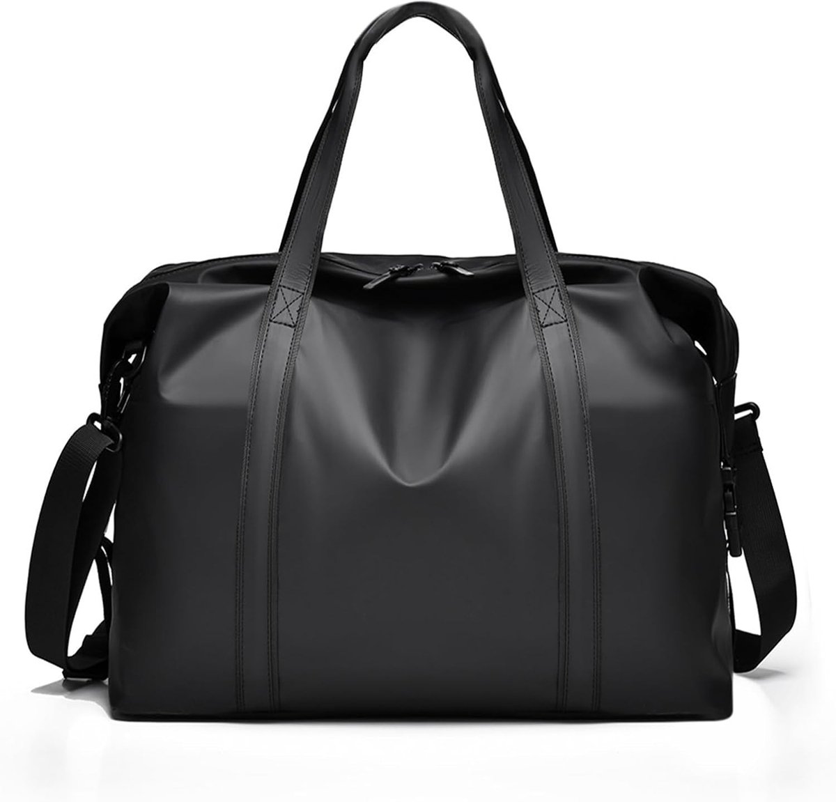 Reisbagage voor Handbagage, 45 x 36 x 20 cm, Waterdichte PU Leren Weekendtas met Schouderriem, Ideaal voor Mannen en Vrouwen, Perfect voor Korte Trips en Vakanties