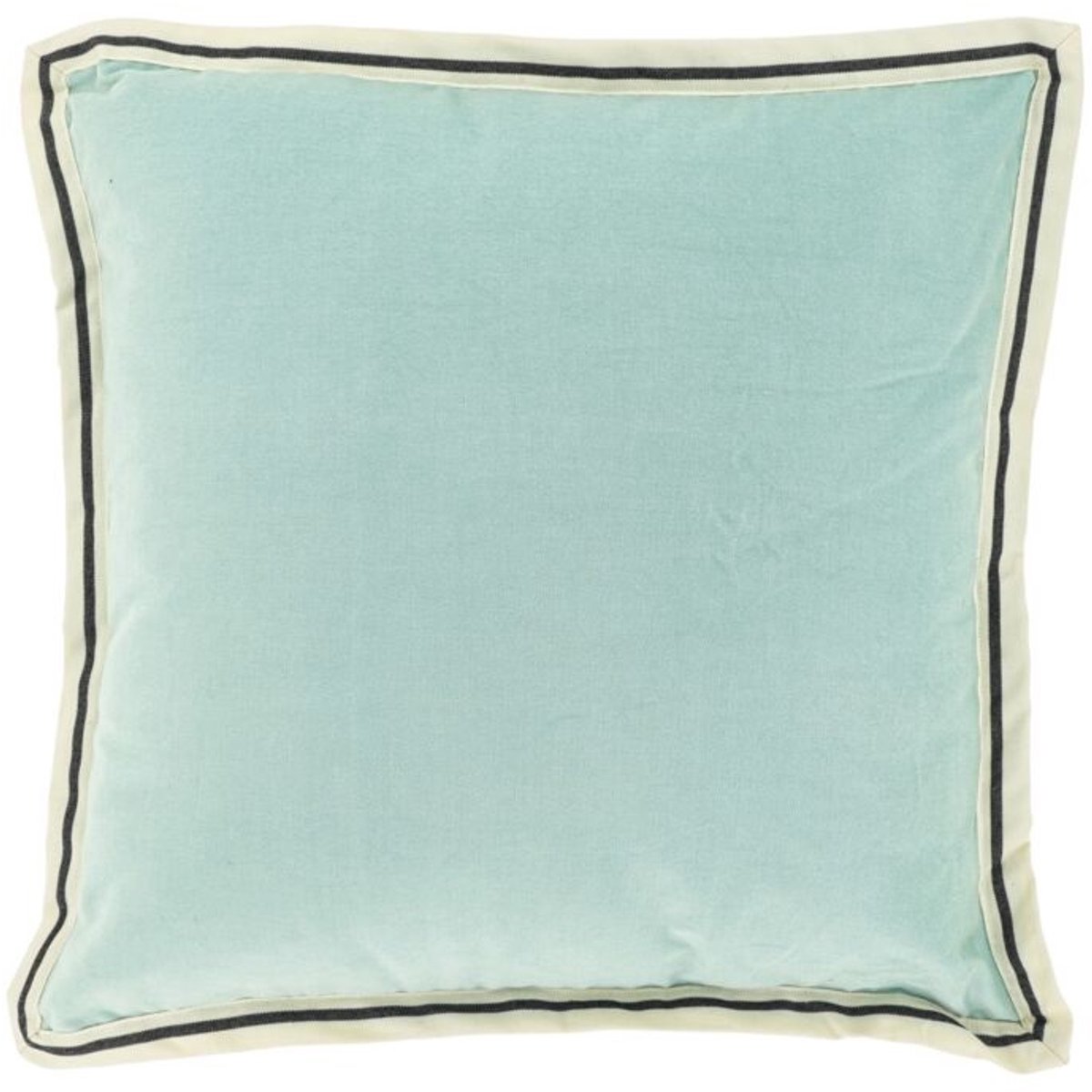 Unique Living Sierkussen Perry - Beach Blue - 45x45cm Blauw