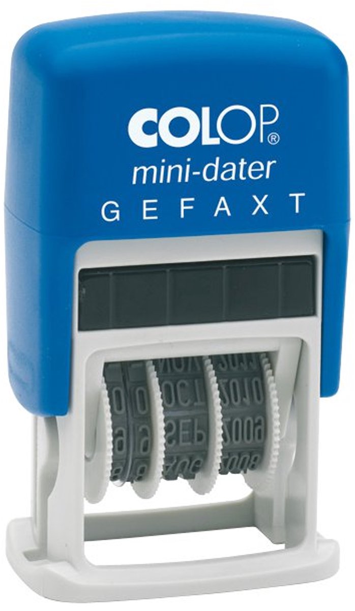 COLOP datumstempel Mini Dater S160 L2 BETAALD, zelfinkterend, kunststof behuizing