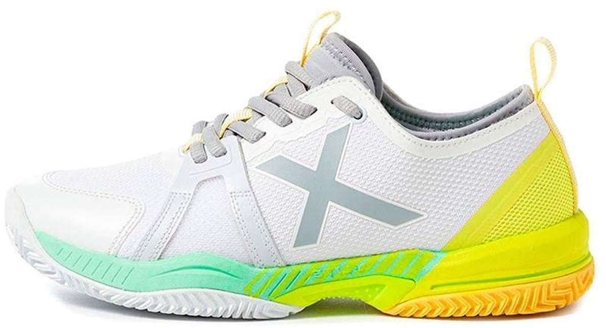 Munich Oxygen 20 - Padel schoenen - Wit/Groen/Geel - 37