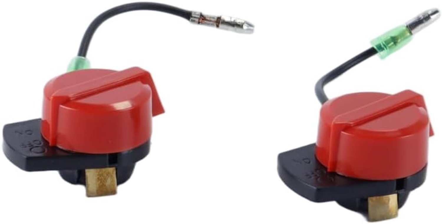 Vervangende On/Off Stop Start Schakelaars - Pack van 2 - Duurzaam materiaal - Betrouwbare prestatie - ShopVlot