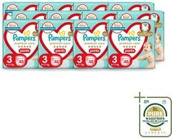 12 x Pampers – Luierbroekjes – Premium Care Pants Maat 3 – 48 Luiers - Wasstrips - Luier - Luierbroek - Luier Voor Baby - Luier Voor Kind - Droge Billetjes