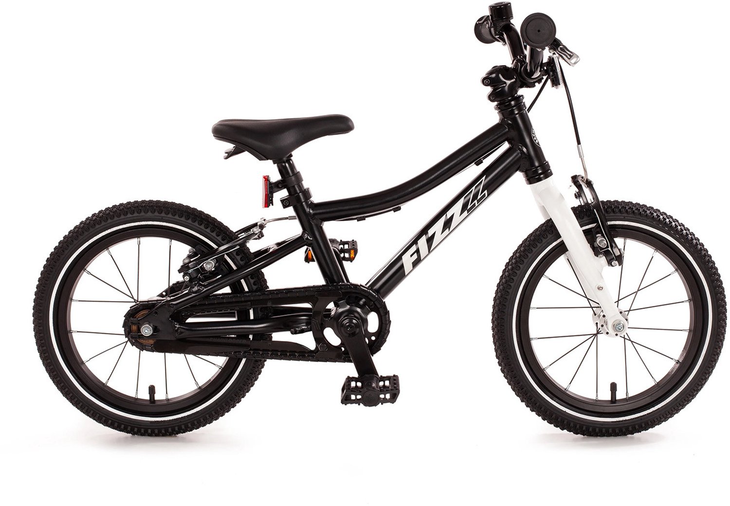 Kinderfiets 14 inch Fizz alu mat zwart