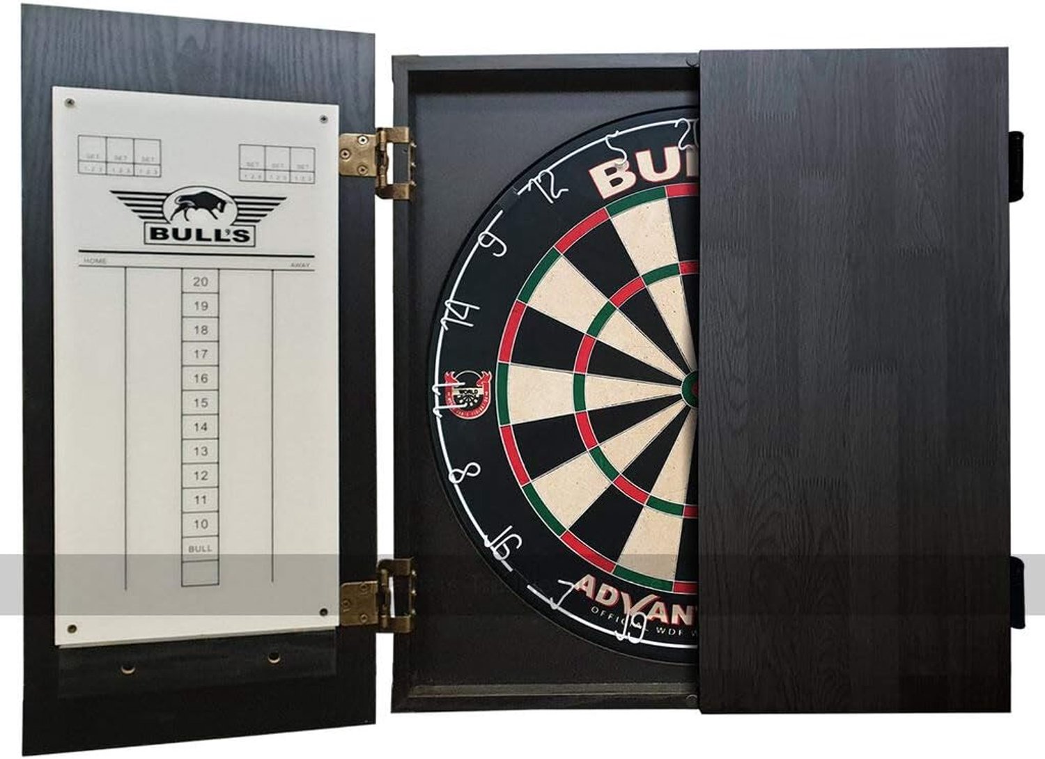 Dartbox Classic Cabinet - Vierkant Zwart - Stijlvol Design - Perfect voor opslag - ShopVlot