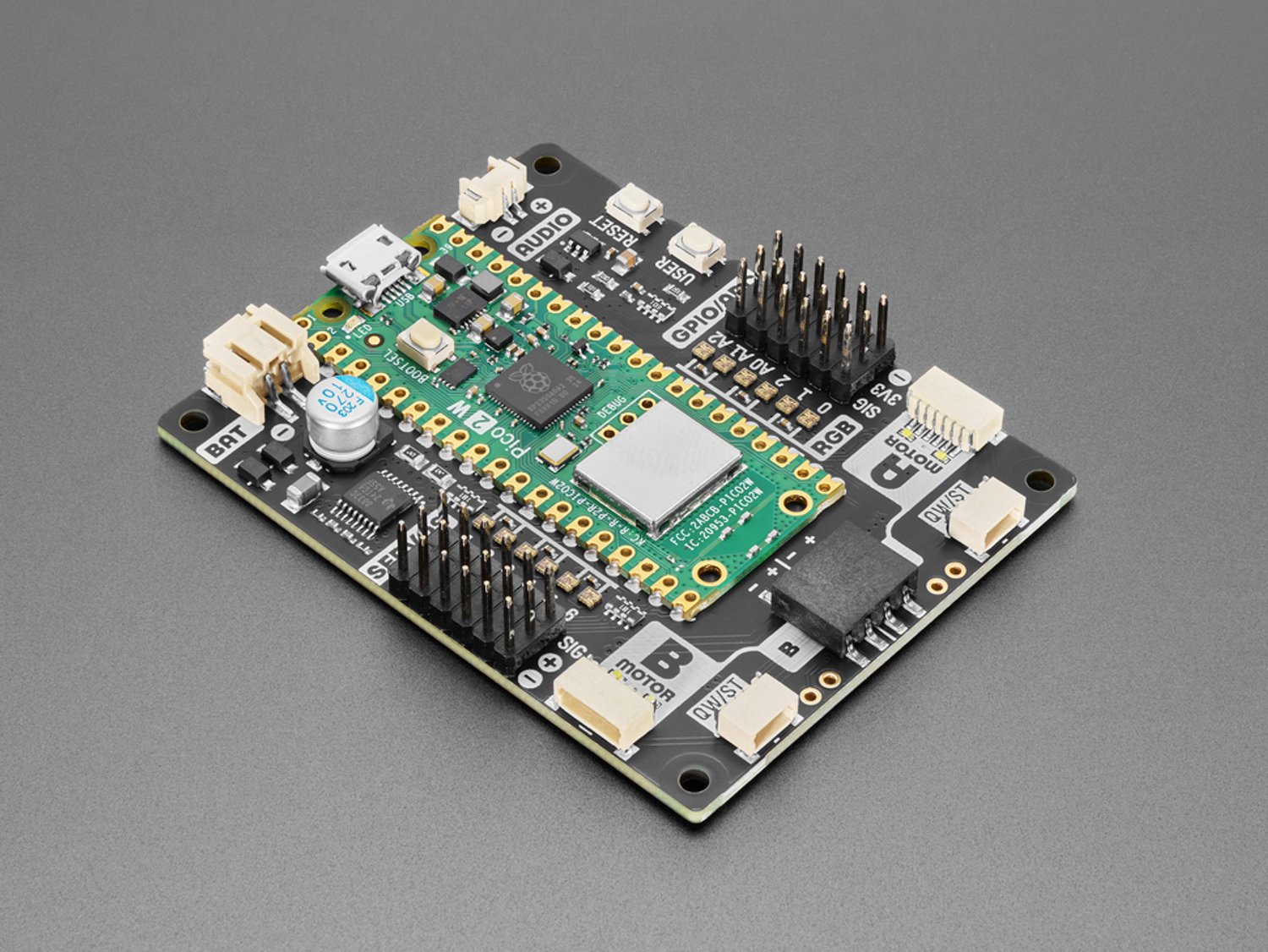 Pimoroni Inventor 2350 W met Pico 2 W – PIM733 / Adafruit 6468