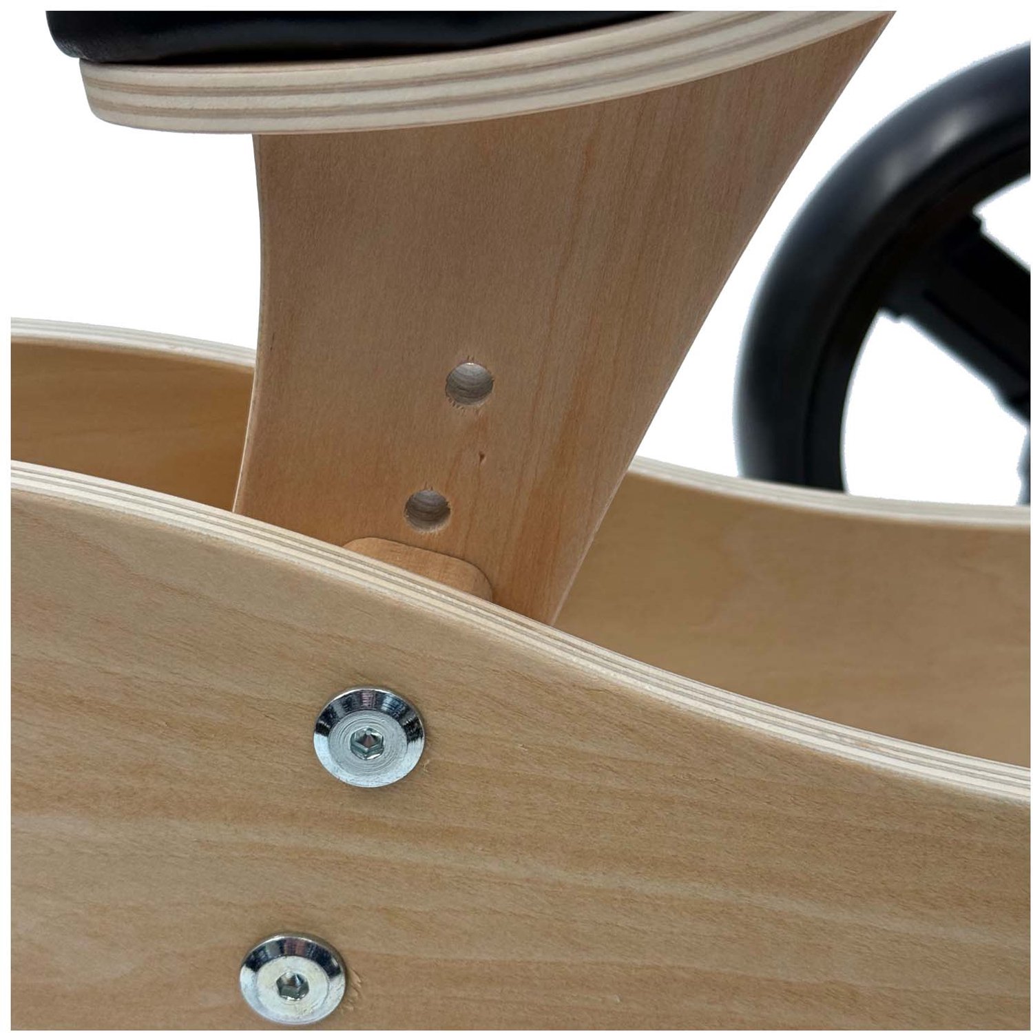 Prénatal 2-in-1 loopfiets - kinderfietsje - Onbehandeld/Naturel
