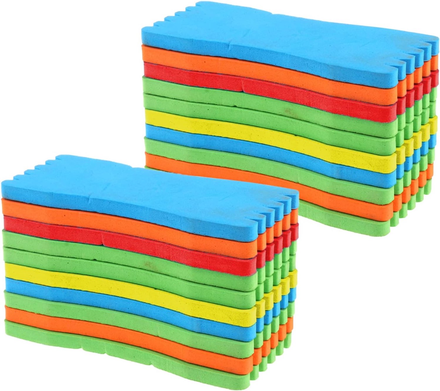 SnelShoppen - 20 Stuks Foam Visserslijn Platen - Hoogwaardige Schuim Visserslijn Rollen - Perfect voor Ondersteunen en Opslaan van Visserslijnen - 14x