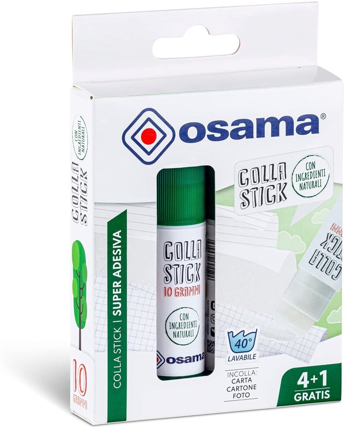 Lijmstift Set - Natuurlijke Formule - 10 g - Extra Sterk en Kindvriendelijk - Voor School en Kantoor