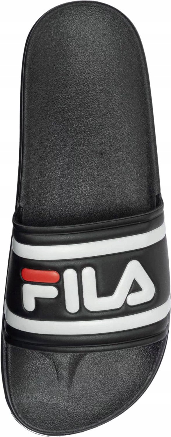 Fila Morro Bay Zeppa Dames Slippers Zwart