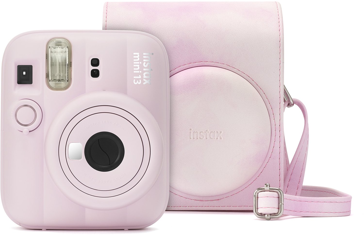 FUJIFILM instax mini 13™ Bundel – Instant camera + 1 x 10 stuks film cameratas & stickers – Candy Pink – Alleen verkrijgbaar bij bol