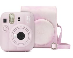 FUJIFILM instax mini 13™ Bundel - Instant camera + 1 x 10 stuks film cameratas & stickers - Candy Pink - Alleen verkrijgbaar bij bol
