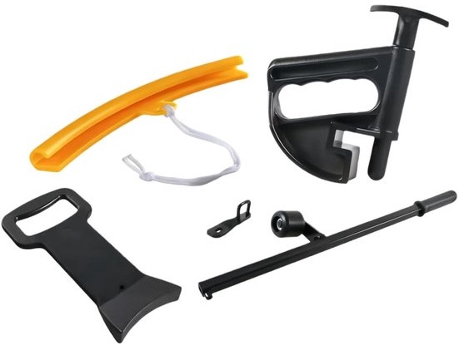 Bandenwissel Gereedschap - Velg Beschermer - Band Reparatie - Verminderde Verwijderingsinspanning - 61 x 15 x 8 cm - Zwart