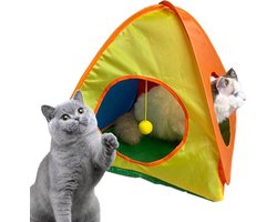 Foldable Tent For Pets,Foldable Shelter Play Tent for Animals - Travel Crate Breathable Cats Living Spaces Indoor Outdoor