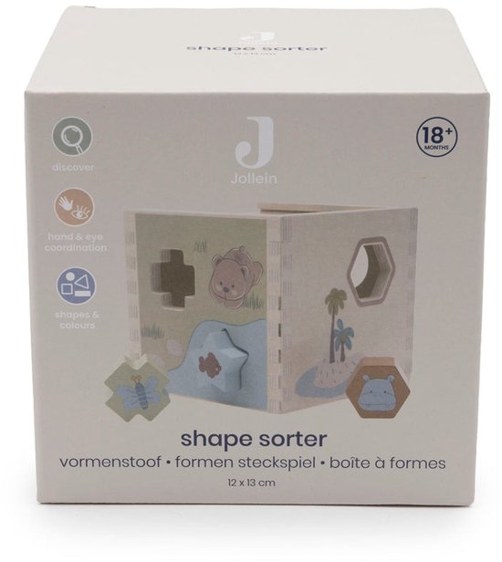 Jollein Houten Vormenstoof - Speelgoed - Jollies — afbeelding 4