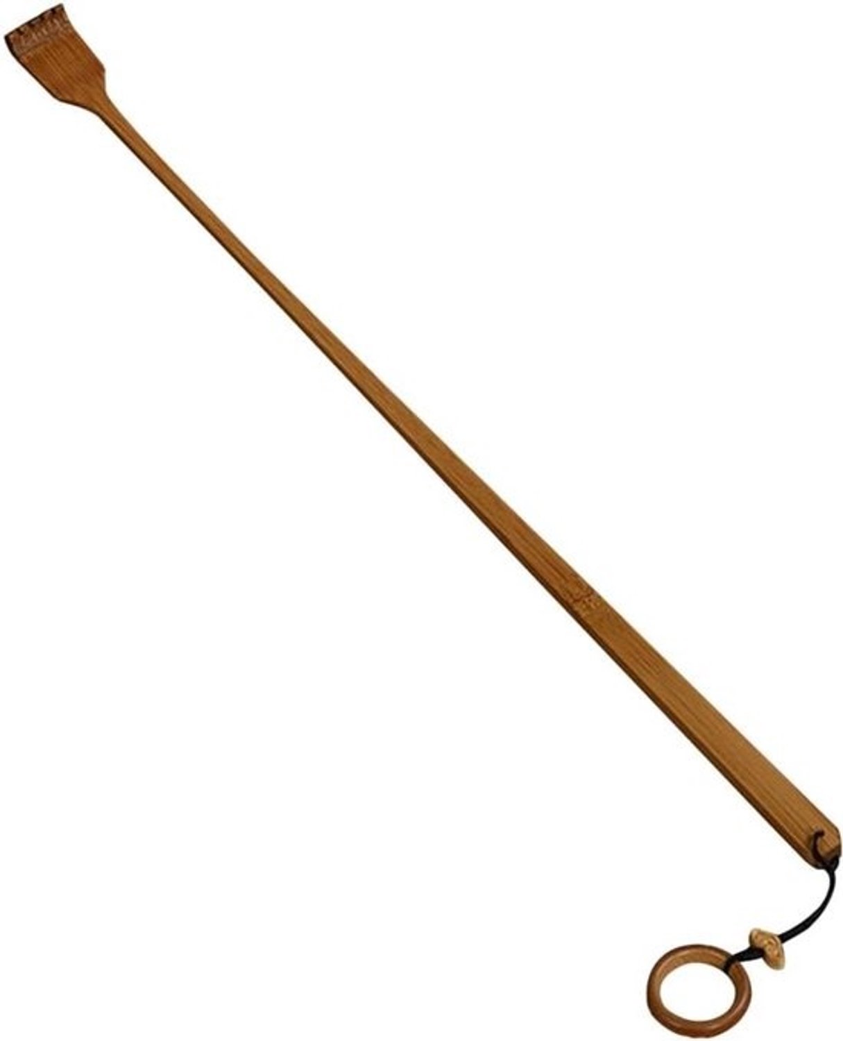 Lange Rugkrabber - Krabber Hout - Jeuk Verlichten - Handgepolijst - 45 cm - Natuurlijk Bamboe