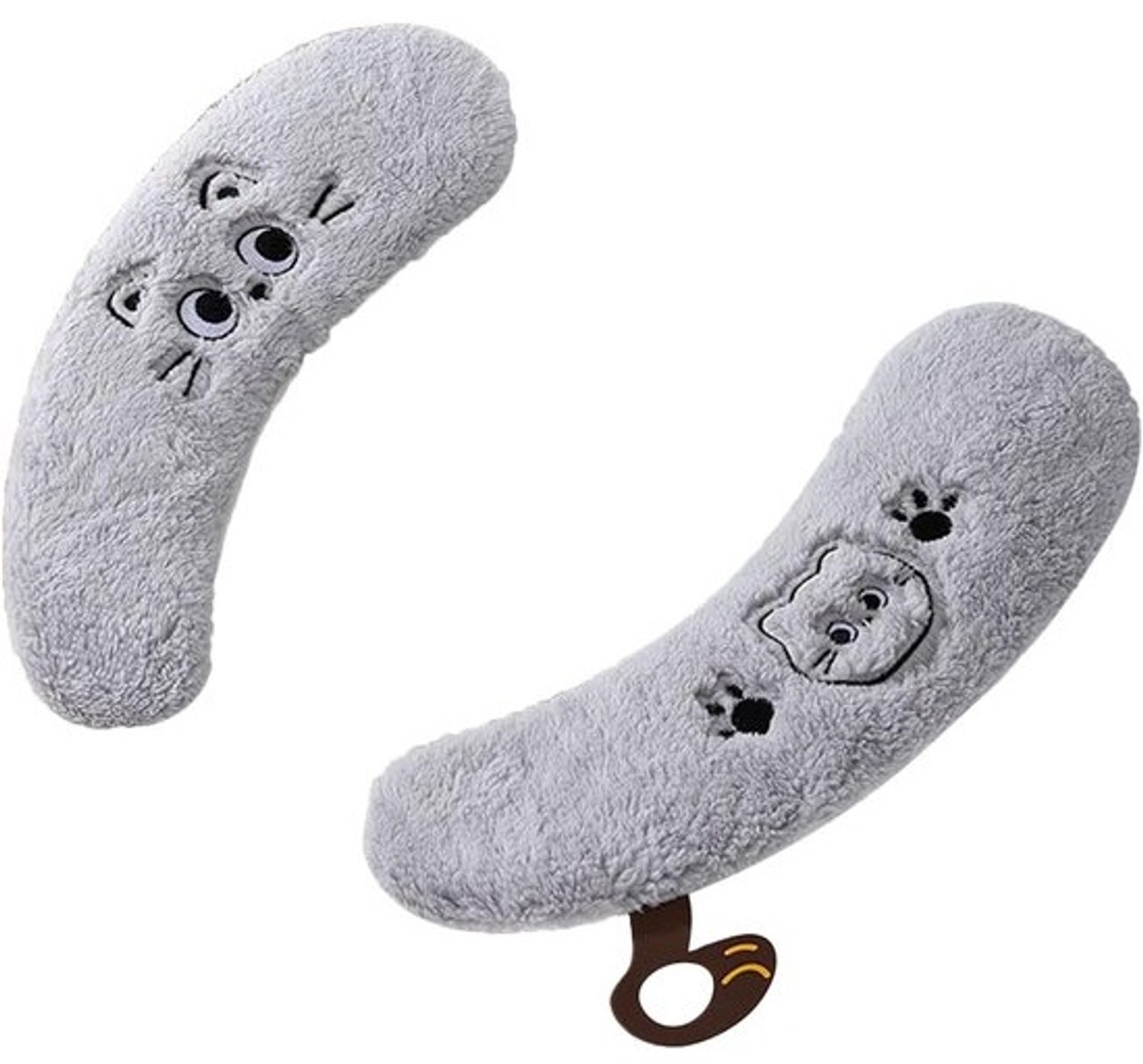 Toiletbril Hoes - Verwarmend Kussen - Winter Comfort - Huidvriendelijk Ontwerp - 35x10 cm - Grijs
