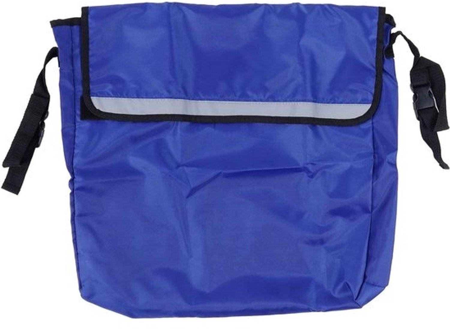Rolstoel opbergtas - Accessoire tas - Spullen meenemen - Duurzaam Oxford doek - 39.9 x 7.5 x 45.5cm - Blauw