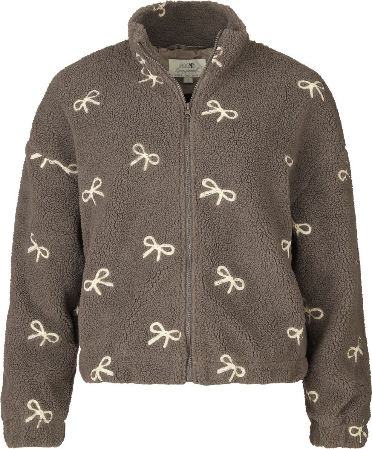 Hailys LS P JK DE44LIA Dames Fleece Bruin