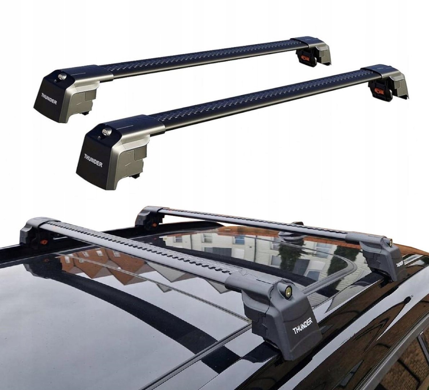 Thunder Dakdrager BMW X5 (F15) 2013-2018 Geïntegreerde Dakrails