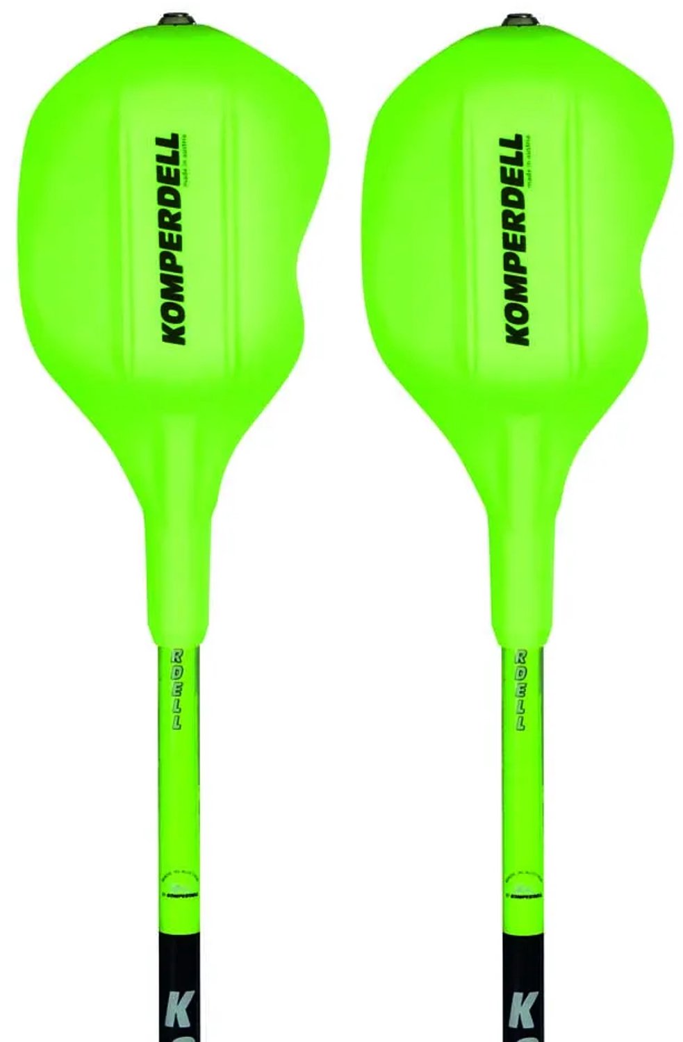 Komperdell Nationalteam Carbon Slalom Stokken Groen,Zwart 115 cm