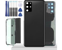 YHX-OU 6,7 inch zwarte batterijdeksel voor Samsung Galaxy S20 Plus SM-G985 SM-G985F voor Samsung Galaxy S20+ - ShopVlot