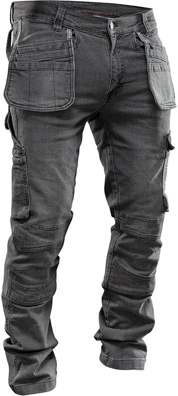Steve Jeans - Mendura Denim Werkbroek - Grijs