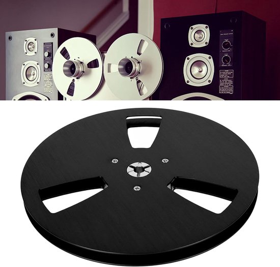 Lege 7 Inch Tape Reel voor Open Coil Audio - Aluminium Opname Accessoire met Waterproof Functie en Compatibiliteit voor Diverse Recorders — afbeelding 3