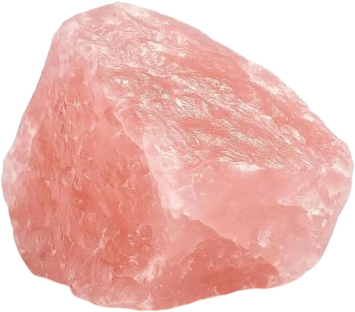 Rozenkwartskristal, natuursteen voor helende, decoratie en meditatie, edelstenen, ruw kristal