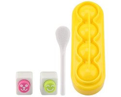Dailygoody - DIY-mallen voor kleine rijstballen - Sushi bereiden - Handig voor thuis - Herbruikbaar - Maaltijden maken voor kinderen - Voedselveilig PP-materiaal
