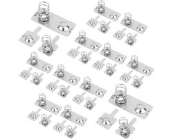 12 Paren AAA Batterie Veercontacten, Negatief-Positief Conversie Batterij Contactpad Veervervanging voor Afstandsbediening Lader & Elektronische Apparaten