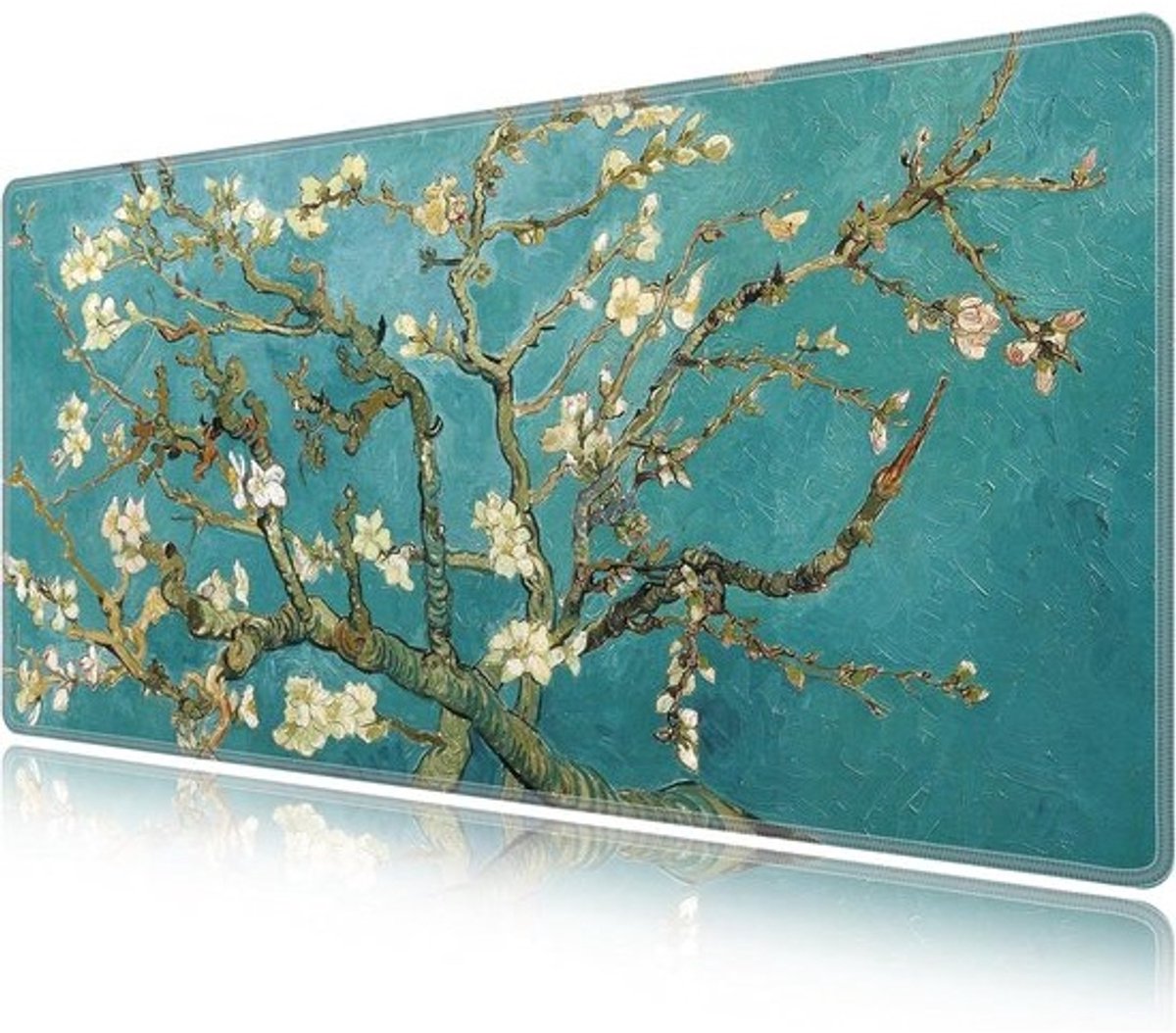 Grote antislipmuismat - Natuurlijk rubber - Voor computer en kantoor - 1000 x 500 x 3 mm