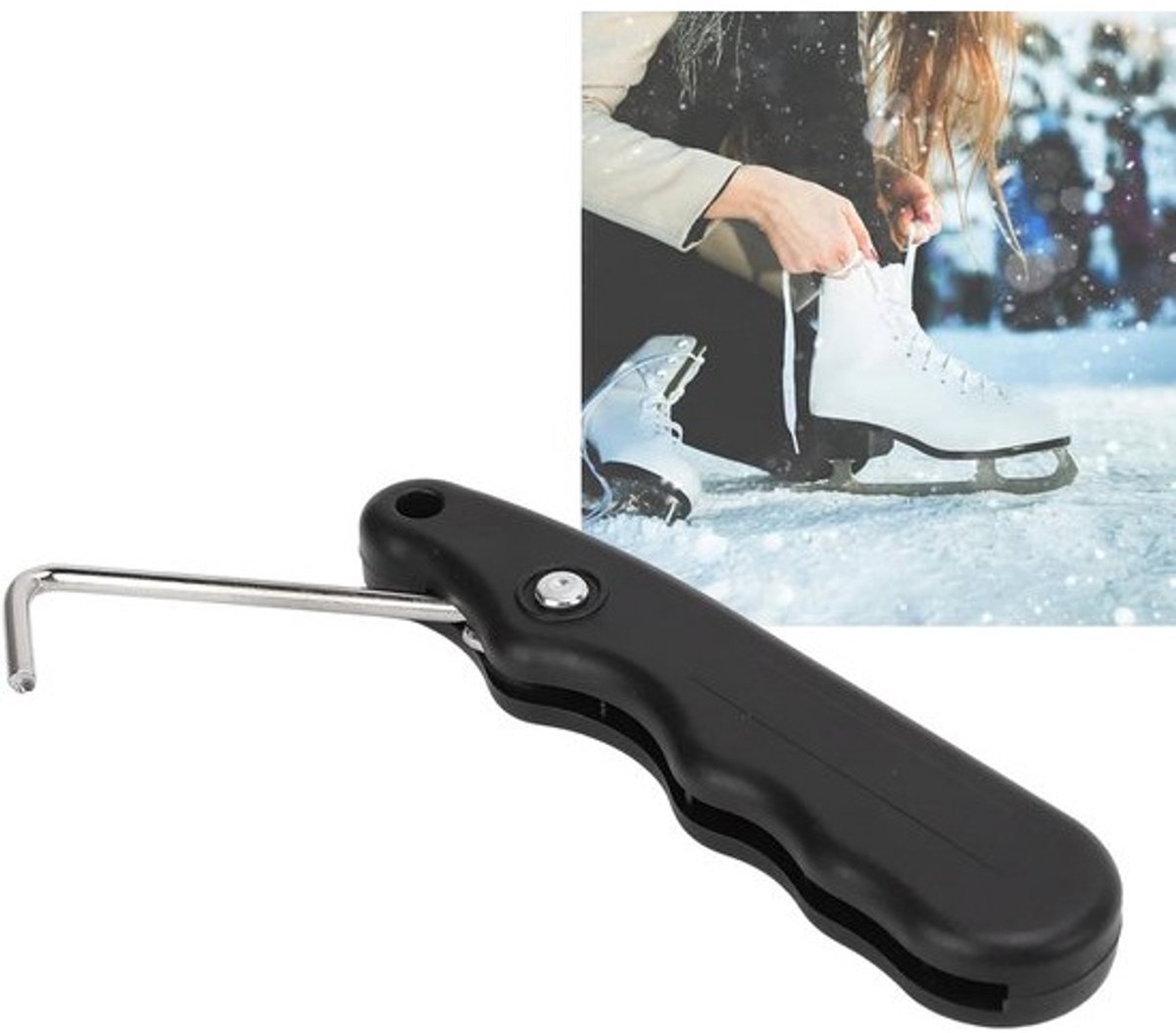 Skate-kantenscherper voor hockey en schaatsen - Kanten trekken en aanscherpen
