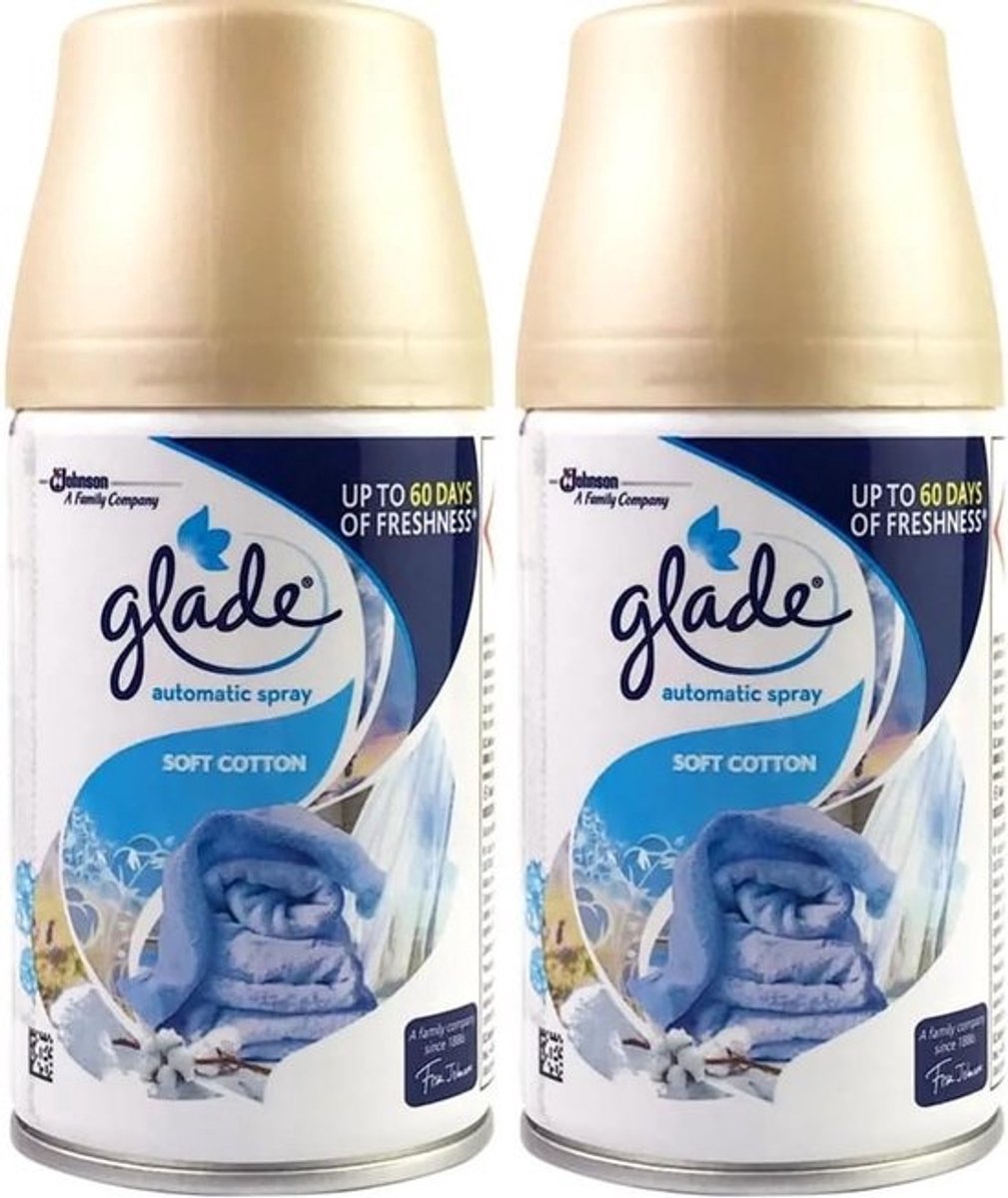 Automatische geurverspreider - Navullingen - Katoen Linen - 269 ml