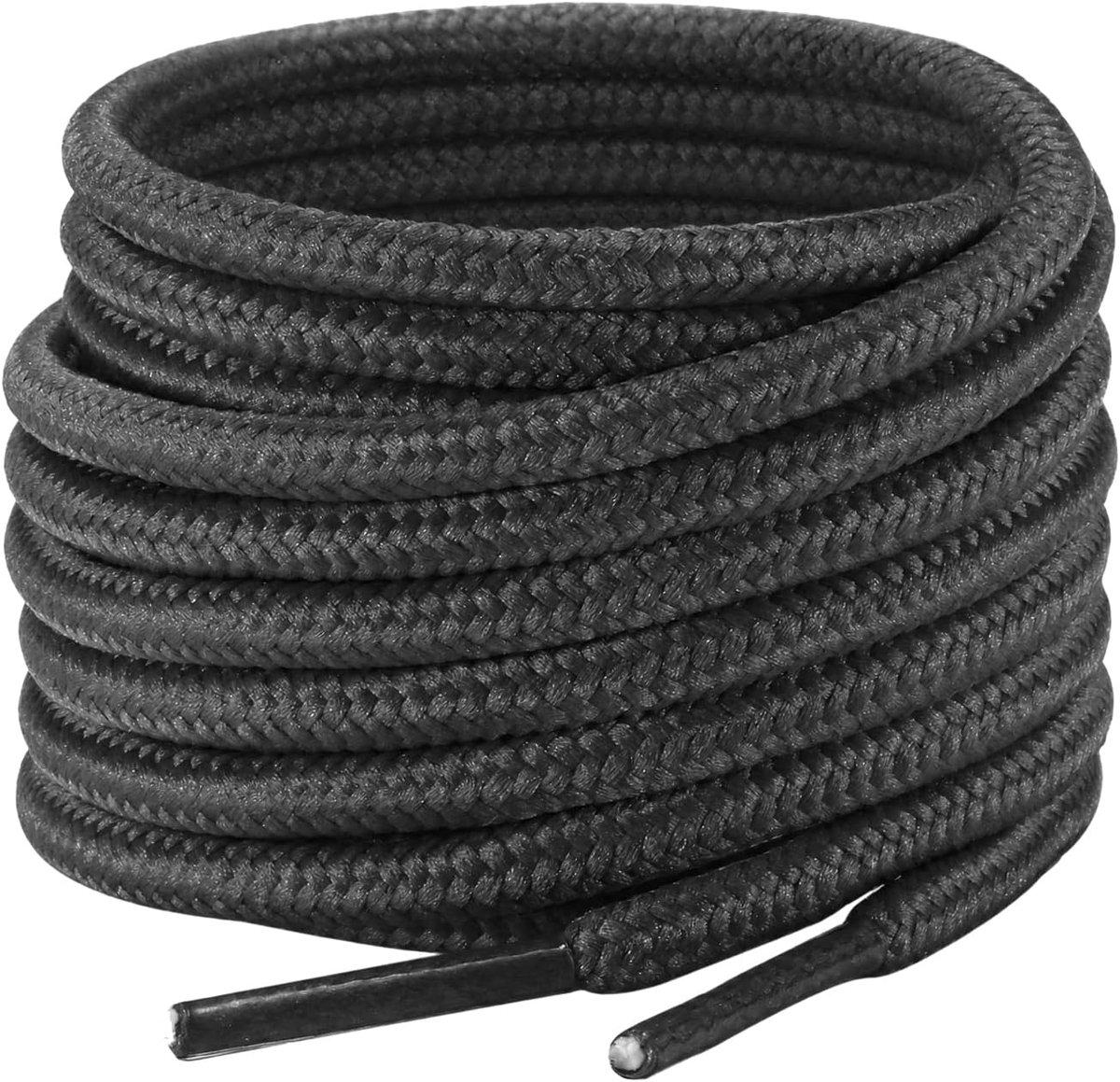 Schoenveters - Schoenbinder voor Werklaarzen, Wandelschoenen & Sportschoenen - 2 Paar 4mm Duurzame Veters (Slipvast, Anti-Scheur, Outdoor)