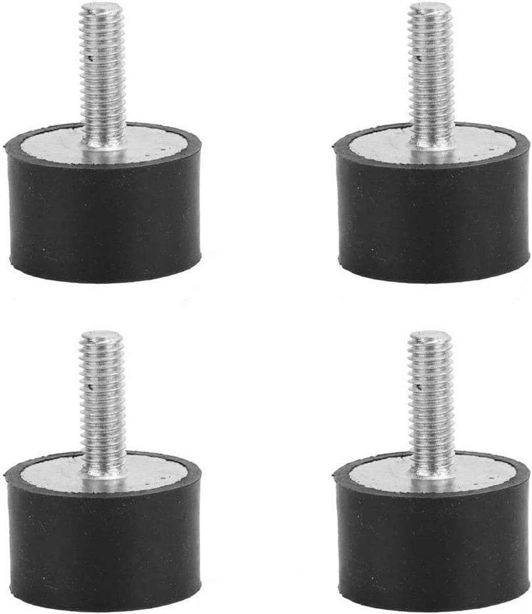 4 Stuks Anti-vibratie Rubber Spiralen Beugels, Schokdempers voor Vibration Control en Geluidsisolatie