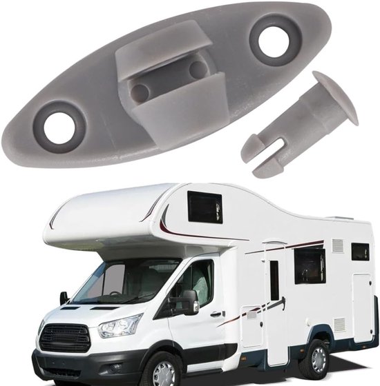 2 Sets Steunbeugels voor Gasveren 46.3 x 16.6 x 20.5mm Geschikt voor Caravan en Camper Accessoires, Duurzaam en Betrouwbaar — afbeelding 3