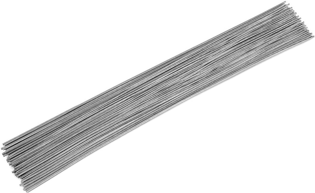 85 Stuks Verenstaaldraad 1mm x 300mm, Roestvrij Staaldraad