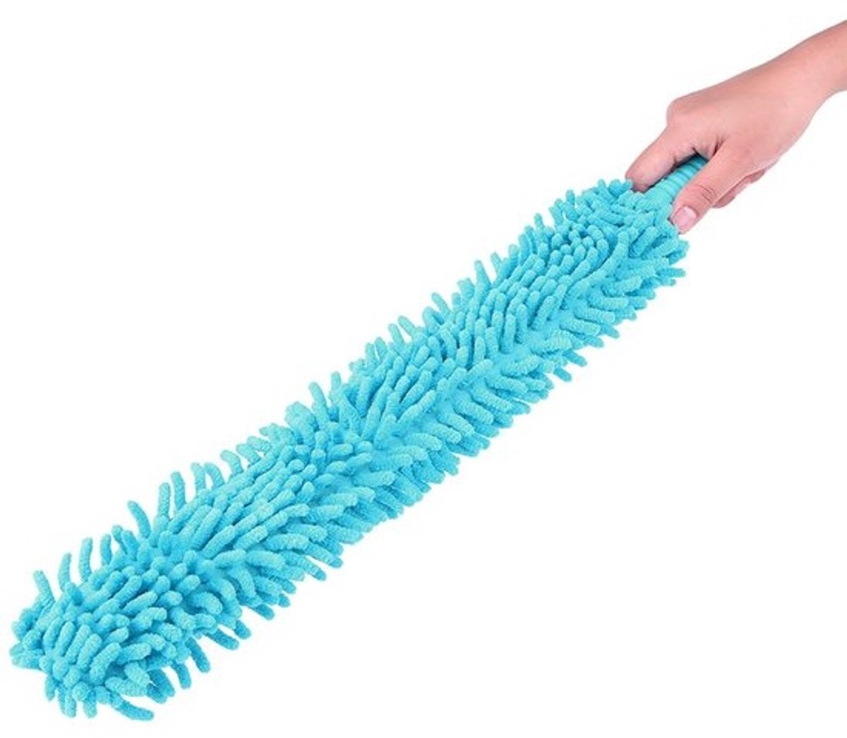 Microvezelborstel voor autoreiniging - Flexibel en lang