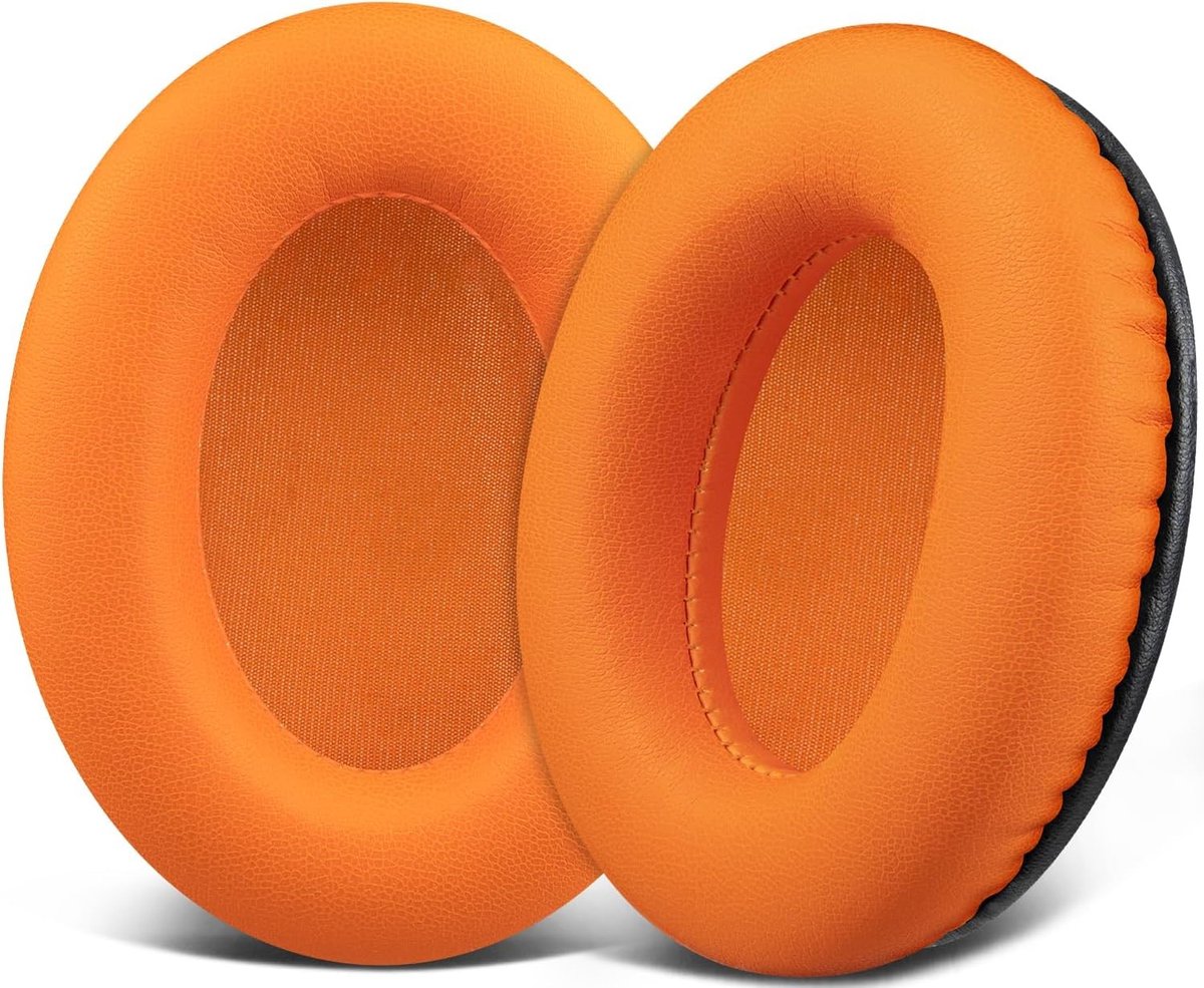 Comfortabele oorkussens voor HyperX Cloud 1, 2, 3 en Pro - Oranje, vervangbaar en duurzaam