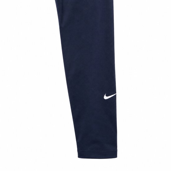 Nike One Dri-FIT High-Rise 7/8 Pocket - Legging - Maat S - Midnight Navy/White / Donkerblauw Wit - Nike One - Training - Dames Legging voor Vrouwen van Nike — afbeelding 4
