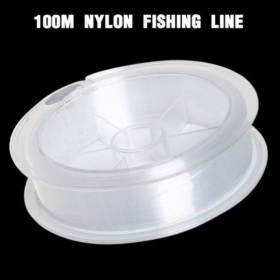 Solidchoice- Vislijn 100m - Transparant Nylon - 0,8 mm Diameter - 35 lbs Breuksterkte - Geschikt voor Zeevissen - Multifunctioneel Gebruik - Vissnoer van Solidchoice — afbeelding 2