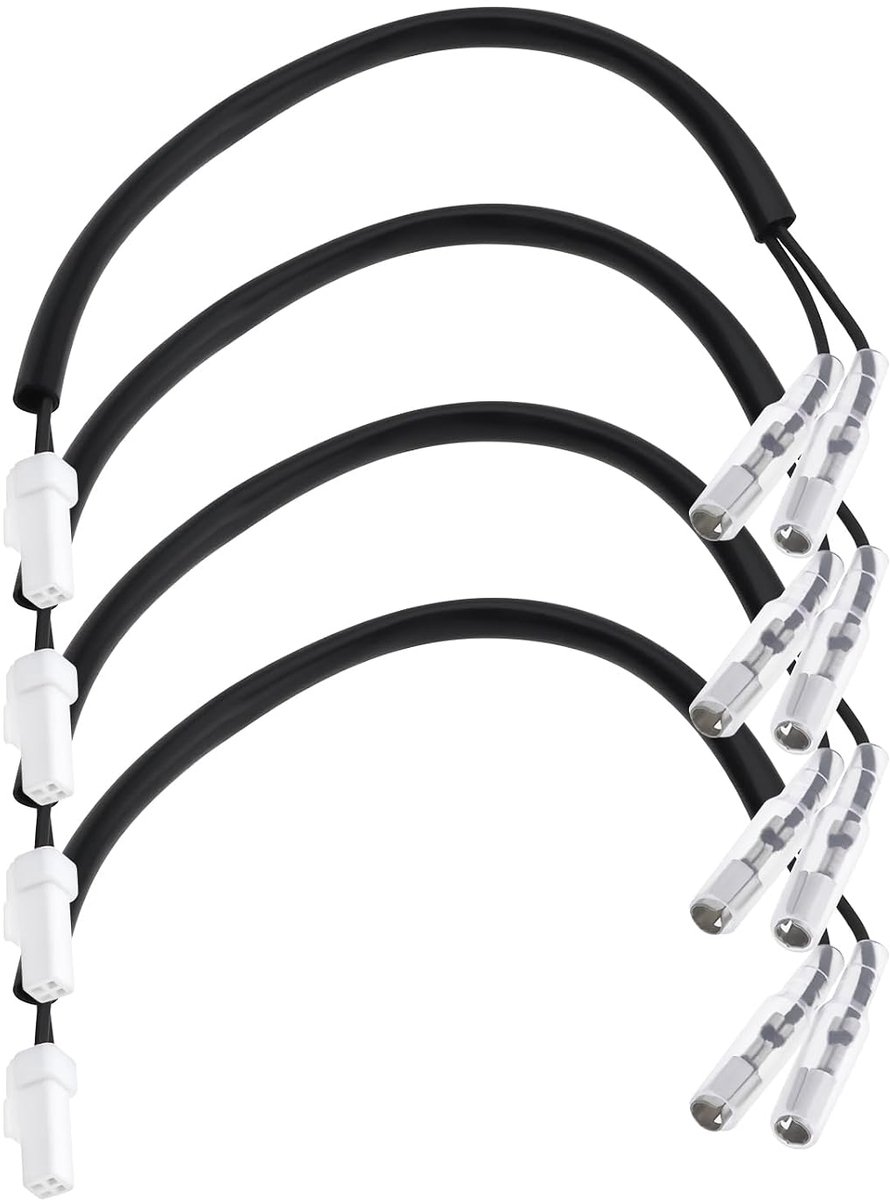 Motorfiets LED Indicator Adapter Kabel - 4 Stuks - Plug & Play - Geschikt voor Ducati - ShopVlot