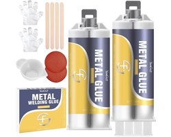 Metal Repair Glue, 100ml Liquid Metal Glue, Heavy Epoxy Hole Filling for Gluing, High Strength Epoxy Resin for Welding - ShopVlot